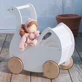 Tender Leaf Toys Tender Leaf Toys Sweet Swan Doll Pram