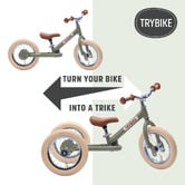 Trybike Kids' Vintage-Style Tricycle Balance Bike