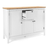 Core Living White Brenna Buffet | Temple & Webster