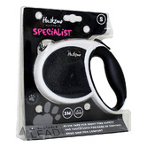 Huskimo Black Retractable Dog Lead