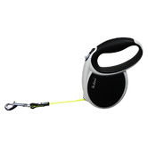 Huskimo Black Retractable Dog Lead