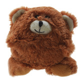 Snuggle Friends Brown Bear Dog Toy