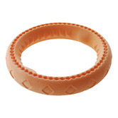 Ruff Play Orange Wheel Foam Dental Dog Toy