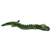 Ruff Play Green Crocodile Plush Dog Toy