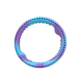 Ruff Play Blue Wheel Foam Dental Dog Toy