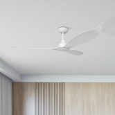 Claro Claro Allure 132cm White DC Ceiling Fan with Remote Control