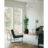 Claro Claro Allure 132cm White DC Ceiling Fan with Remote Control