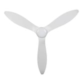 Claro Claro Allure 132cm White DC Ceiling Fan with Remote Control &amp; LED