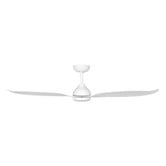 Claro Claro Allure 132cm White DC Ceiling Fan with Remote Control &amp; LED