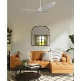 Claro Claro Allure 132cm White DC Ceiling Fan with Remote Control &amp; LED