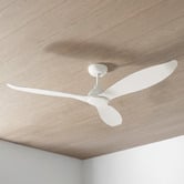 Claro Claro Allure 132cm White DC Ceiling Fan with Remote Control