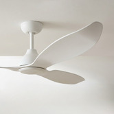 Claro Claro Allure 132cm White DC Ceiling Fan with Remote Control