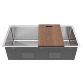 Buildmat Vande 900mm Single Stainless Steel Kitchen Sink