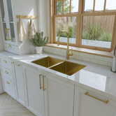 Buildmat Madison 770mm Double Stainless Steel Kitchen Sink