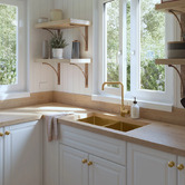 Buildmat Madison 770mm Double Stainless Steel Kitchen Sink