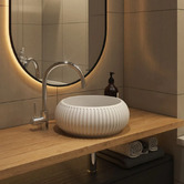 Buildmat Felda Fluted Concrete &amp; Cement Basin