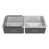 Buildmat Lucas 970mm Double Stainless Steel Kitchen Sink