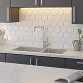 Buildmat Lincoln 820mm 1 &amp; &frac34; Stainless Steel Kitchen Sink