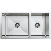 Buildmat Lincoln 820mm 1 &amp; &frac34; Stainless Steel Kitchen Sink
