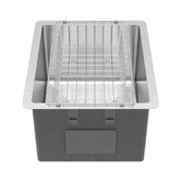 Buildmat Maya 380mm Single Stainless Steel Kitchen Sink