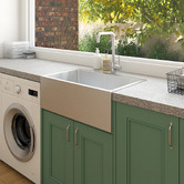 Buildmat Boden Belfast 700mm Single Stainless Steel Kitchen Sink