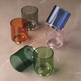 IVV 6 Piece Elite 330ml Glass Tumbler Set