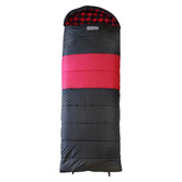 Wildtrak Red Kalgan Outdoor Hooded Sleeping Bag