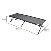 Wildtrak Foldable Camp Stretcher Bed
