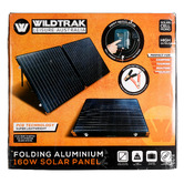 Wildtrak 160W Foldable Aluminium Solar Panel