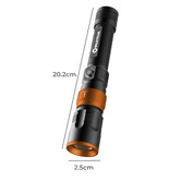Wildtrak Odyssey Rechargeable LED Outdoor Multifunctional Flashlight