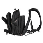 Swisswin 50cm Black Swiss Travel Backpack