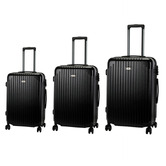 Swisswin 3 Piece Hubble Lightweight Suitcase Set