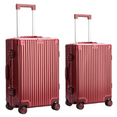 Swisswin 2 Piece Harlow Lightweight Suitcase Set