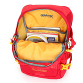 Swisswin 2 Piece Red Water-Resistant Backpack &amp; Suitcase Set