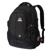 Swisswin 47cm Black Water-Resistant Backpack
