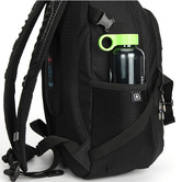 Swisswin 44cm Black Water-Resistant Backpack