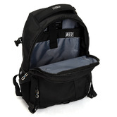 Swisswin 44cm Black Water-Resistant Backpack
