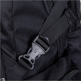 Swisswin 45cm Black Water-Resistant Backpack