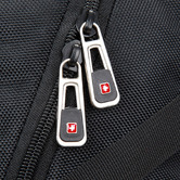Swisswin 49cm Black Water-Resistant Backpack