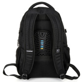 Swisswin 47cm Black Water-Resistant Backpack