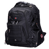 Swisswin 45cm Black Water-Resistant Backpack