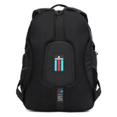 Swisswin 49cm Black Water-Resistant Backpack