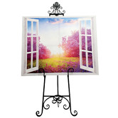K'sHomewares&amp;Decor 152cm Black Metal Art Easel Stand