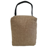K&#039;sHomewares&amp;Decor Brown Cube Hessian Door Stop