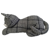 K'sHomewares&amp;Decor Grey Scratching Cat Door Stop