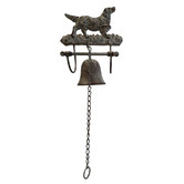K'sHomewares&amp;Decor Brown Dog Iron Doorbell