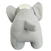 K&#039;sHomewares&amp;Decor Grey &amp; White Elephant Door Stop