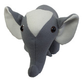 K&#039;sHomewares&amp;Decor Grey &amp; White Elephant Door Stop