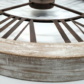K&#039;sHomewares&amp;Decor 60cm Distressed Hamptons Wall Clock
