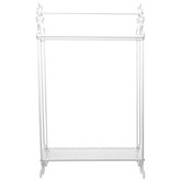 K'sHomewares&amp;Decor Iron Towel Rack with Shelf
